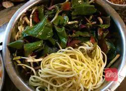 Illustration of how to make cold noodles 8