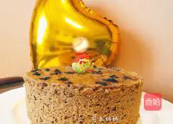 Illustration of how to make buckwheat noodles and black wolfberry hair cake 6