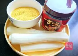 Brown sugar yam and millet porridge recipe 2