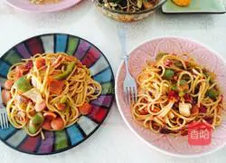 Illustration of how to make tomato pasta 6