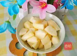  adzuki beans Apple glutinous rice porridge recipe 4