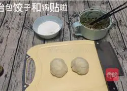 Chives and pork dumplings/Illustration of how to make pot stickers 11