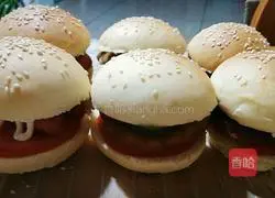 Illustration of how to make hamburgers 5