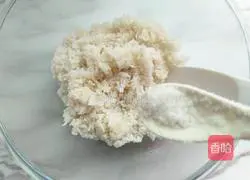 Illustration of how to make broccoli cheese rice balls 5