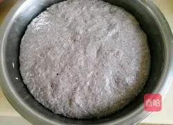 Purple Illustration of how to make rice noodles and milk-flavored hair cake 4