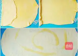 Illustration of how to make milk-flavored flower rolls 5