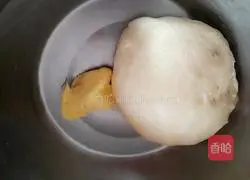 Illustration of how to make hamburger dough (hand kneading dough) 3