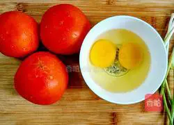 Illustration of how to make tomato cold noodles 1