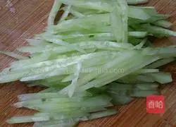 Illustration of how to make cold noodles 2