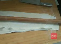 Illustration of handmade bean braised noodles 7