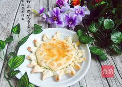 Illustration of how to make shrimp and wild vegetable boxes 16