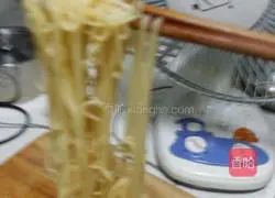 Illustration of how to make strange cold noodles 7