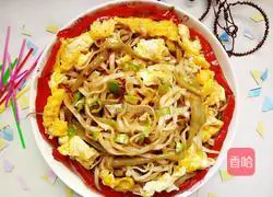 Illustration of braised noodles 7