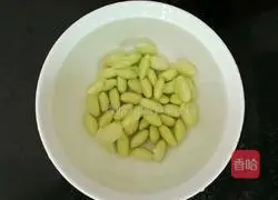 Illustration of how to make edamame and shrimp porridge (baby food) 3