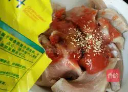 Illustration of making homemade pork chop 5