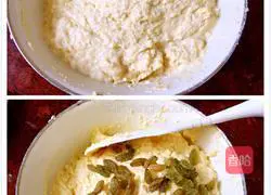 Illustration of how to make cornmeal cake 3