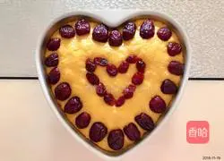 Illustration of how to make 8-inch pumpkin hair cake 7