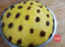 Illustration of how to make pumpkin hair cake 9