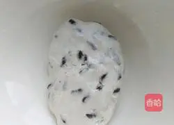 Illustration of making red bean glutinous rice cake 12