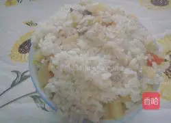 Rice cooker version – Potato and mushroom braised rice recipe 11