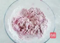 Purple potato rose roll recipe 3