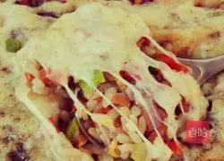 Cheese Baked Rice Recipe Illustration 7