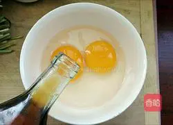 Illustration of how to make goose egg and leek box 2