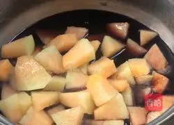 Illustration of how to make fruit double rice paste 8