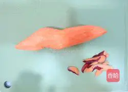 Illustration of how to make sweet potato porridge 3