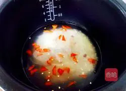 Illustration of how to make braised rice with red pepper and onions 2