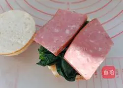 Illustration of how to make mini burger nutritious breakfast 16