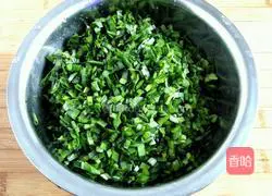 Illustration of how to make leek boxes 2