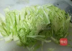 Illustration of how to make fried dried vermicelli 2