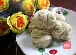 Thousand-layer chive flower rolls Practice illustration 14
