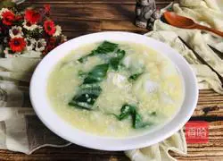 Illustration of how to make radish and cabbage porridge 11