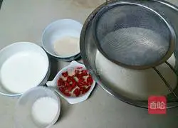 Milk Pumpkin Hair Cake Recipe Illustration 2