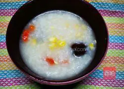 Ten-minute quick version of corn mash porridge recipe illustration 9