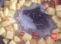 Illustration of how to make braised buckwheat potato rice 9