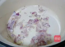 Tomato, beef and cheese baked rice Illustration of how to do it 1