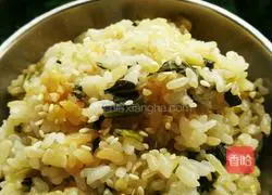 Illustration of Braised Vegetable Rice (Baby Version) 14