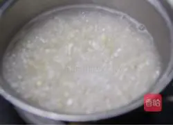 Illustration of how to make quinoa and cod porridge with vegetables and vegetables 5