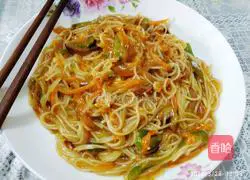 Illustration of how to make stir-fried pasta 20