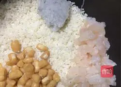 Illustration of how to make whitebait seafood porridge (porridge) 6