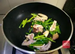 Squid Claypot Rice Illustration of how to do it 7