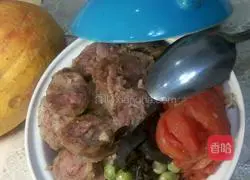 Illustration of how to make delicious and simple sausage clay pot rice 7