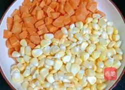 Pork Ribs Illustration of how to make braised rice with seasonal vegetables 4