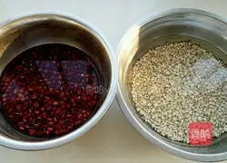 Red bean and barley porridge recipe 1