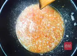 Illustration of how to make spaghetti with meat sauce 6