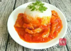 Illustration of how to make tenderloin rice bowl 6