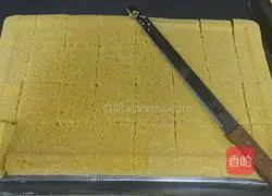 Illustration of how to make cornmeal cake 23